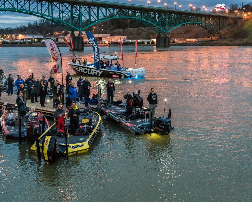 Dawn On the Opening Morning Of The 2019 Bassmaster Classic