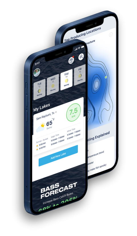 The Ideal Bass Fishing Weather  BassForecast Nation's Top Bass Fishing  Forecast App