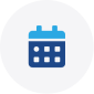illustrated icon of a calendar