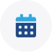 illustrated icon of a calendar