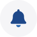 illustrated icon of a bell