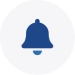 illustrated icon of a bell