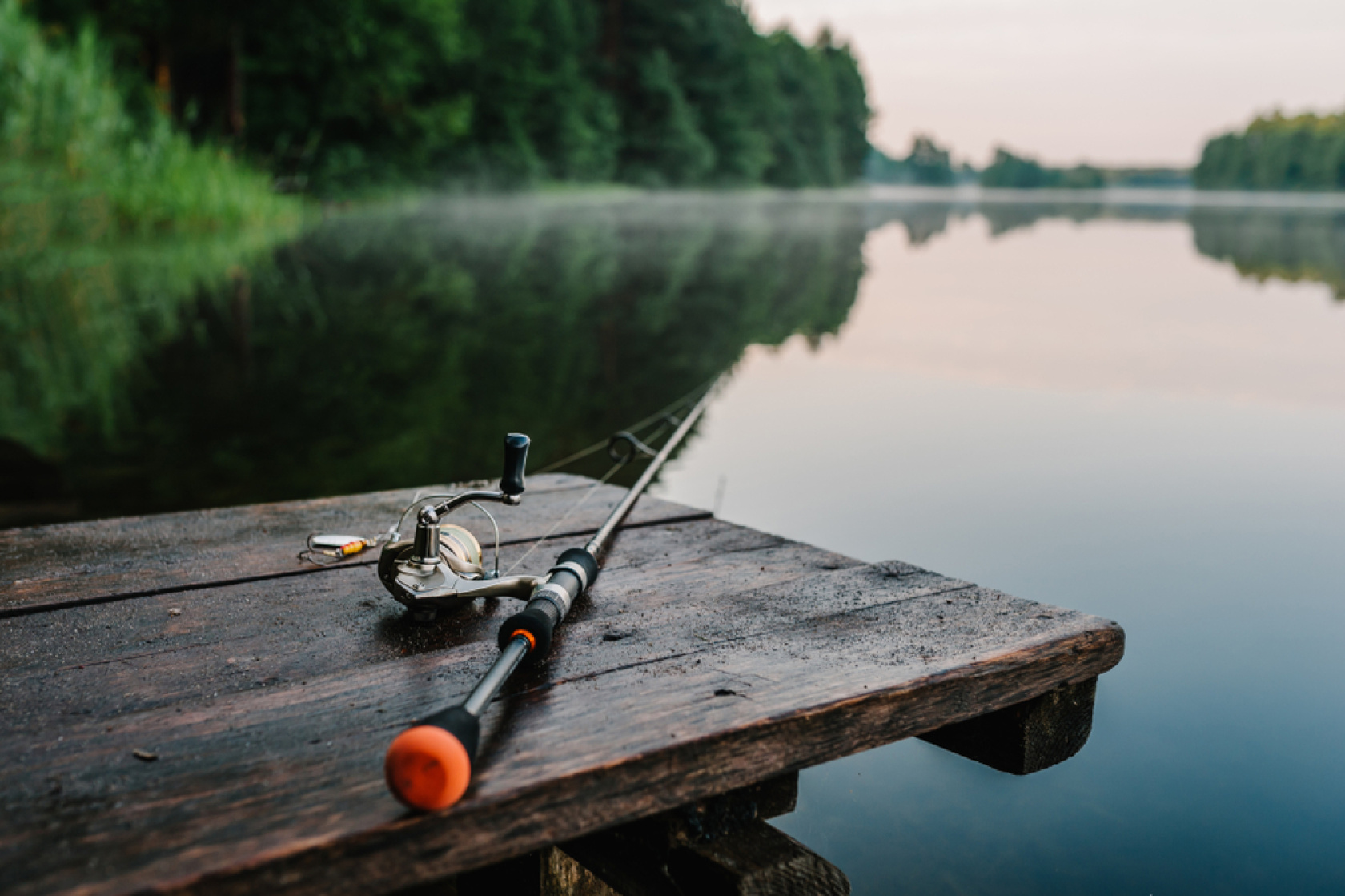 A unique fishing rod