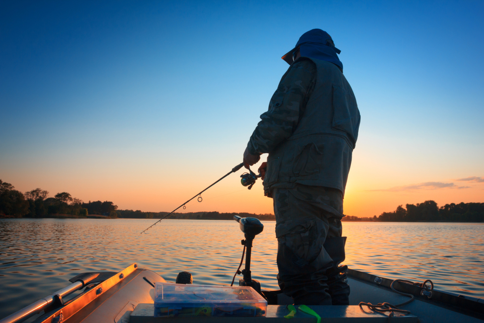 Try bass fishing at night.